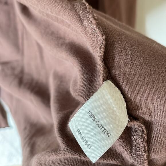 J. JILL Brown Heirloom Wash Cardigan with Pockets Size Large - Picture 6 of 6